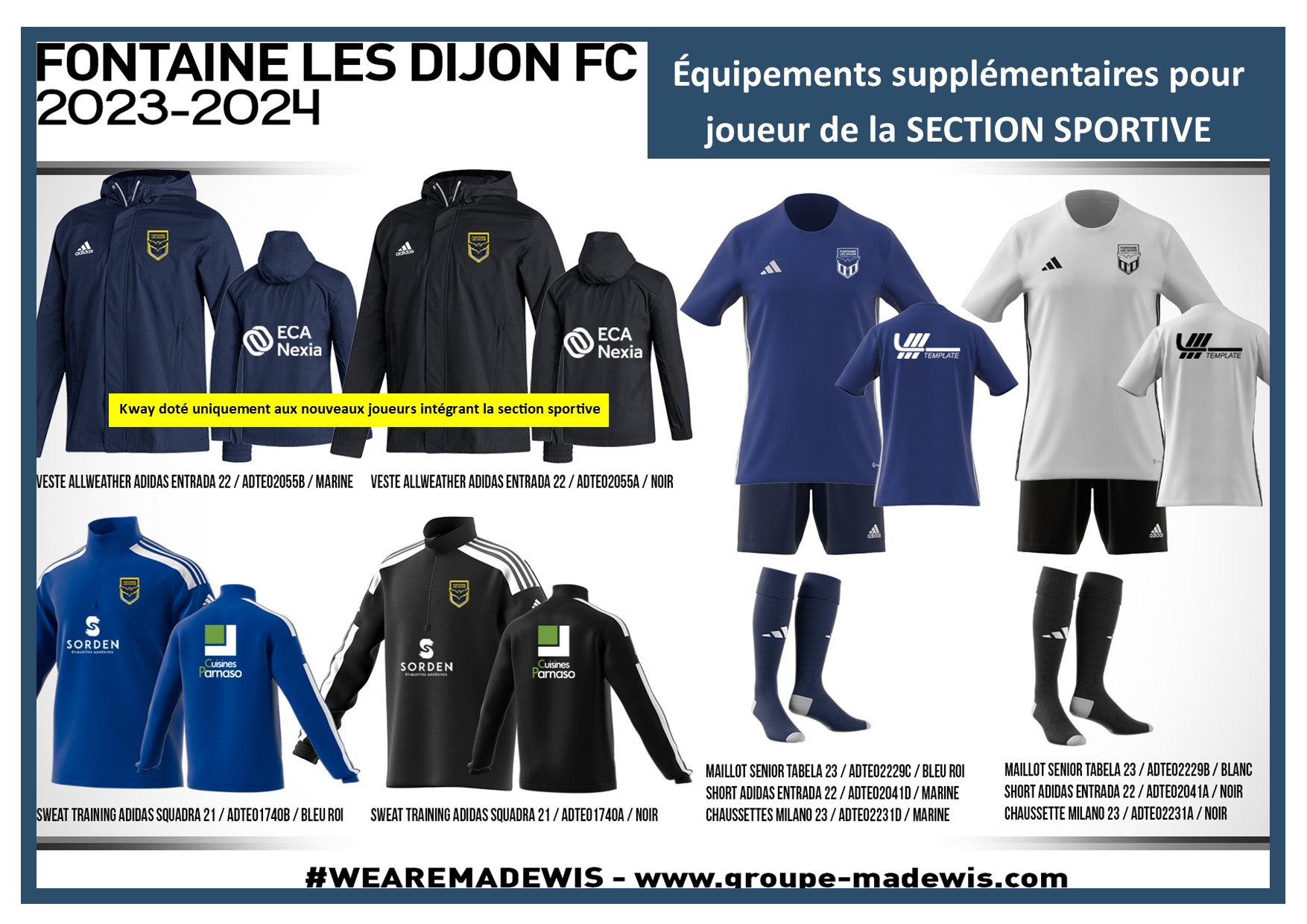 Boutique 2025 adidas dijon